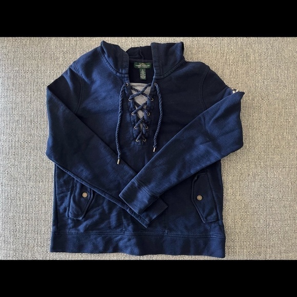 lauren by Ralph Lauren Women’s Anchor Sweatshirt Size Small - Picture 1 of 7